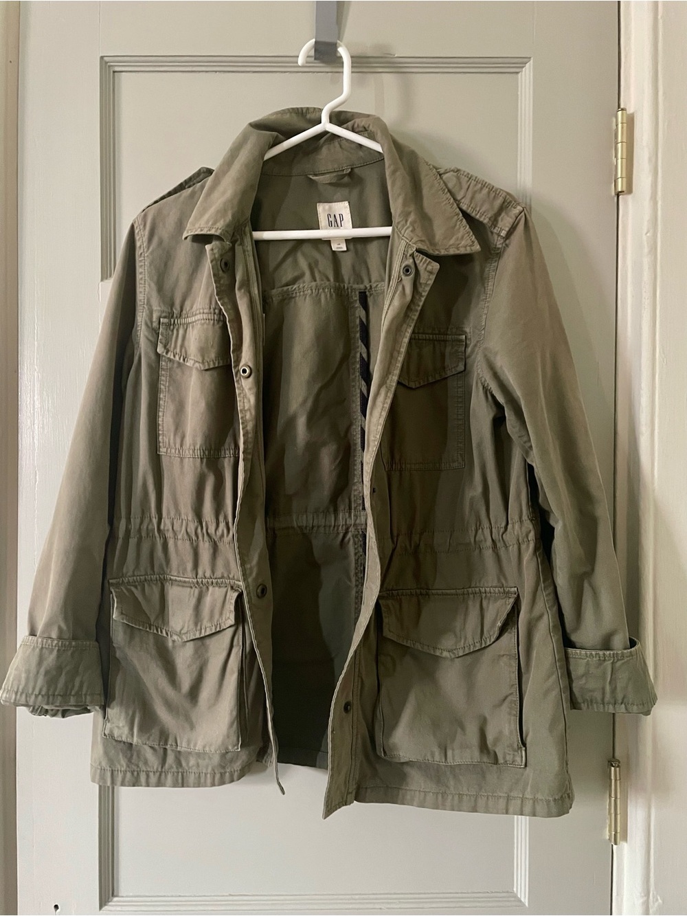 Y2K Military Green Jacket